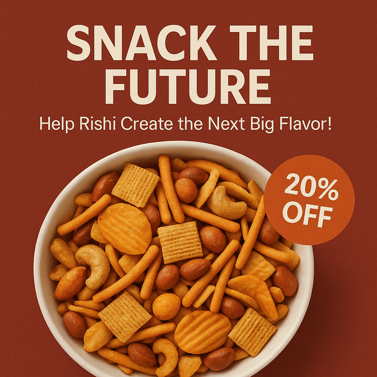 Snack the Future: Help Rishi Create the Next Big Flavor!