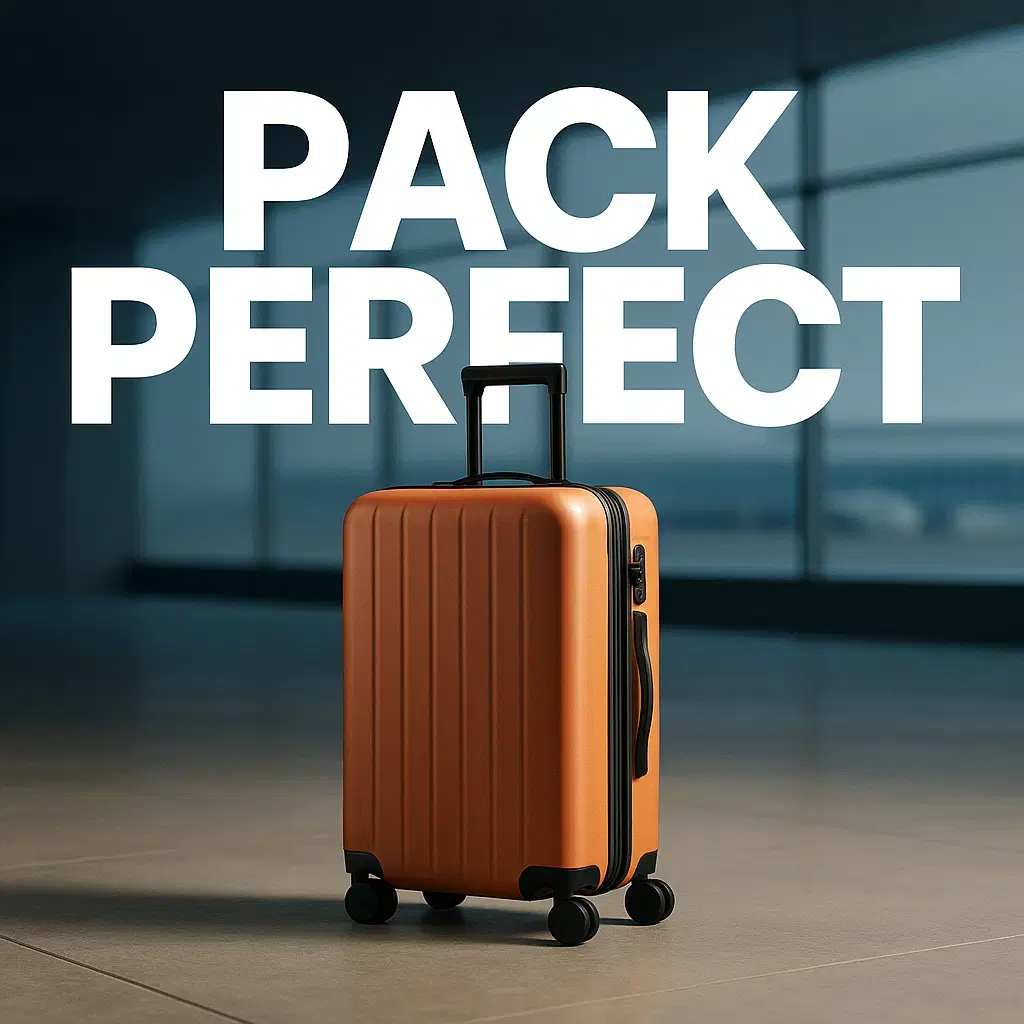 Pack Perfect – Show the Features for the Smartest Suitcase